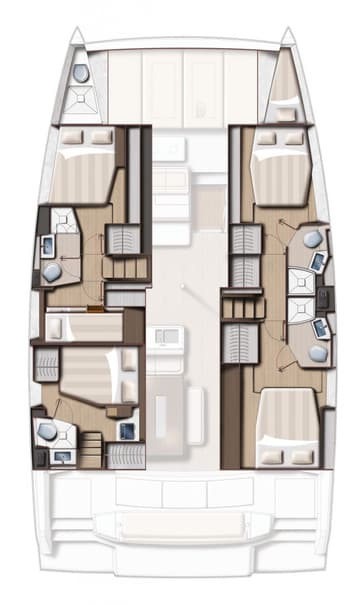 Best Price for a Catamaran Amelia rental in Turkey | Yacht4Less