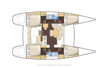Best Price for a Catamaran Catcake rental in Greece | Yacht4Less
