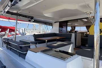 Catamaran Yara available for yacht charter in Spain | Yacht4Less