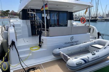 Best Price for a Power Catamaran Mamma Mia rental in Spain | Yacht4Less
