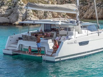 Catamaran Bollinger charter rental in Italy | Yacht4Less