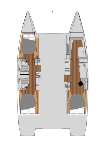 Best Price for a Catamaran Bollinger rental in Italy | Yacht4Less