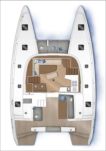 Best Price for a Catamaran Lizzy II rental in Croatia | Yacht4Less