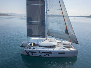 Catamaran White Lotus available for yacht charter in Greece | Yacht4Less