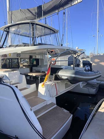 Catamaran New Horizons available for yacht charter in Spain | Yacht4Less