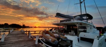 Best Price for a Catamaran Tranquilo rental in Belize | Yacht4Less