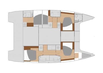 Catamaran Tranquilo available for yacht charter in Belize | Yacht4Less