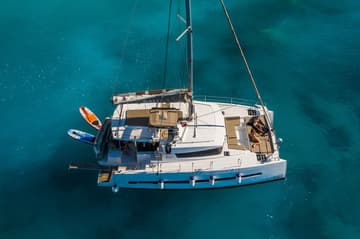 Catamaran Georgia available for yacht charter in Greece | Yacht4Less