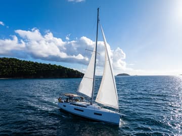 Sailboat Air Guitar charter rental in BVI | Yacht4Less