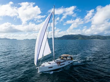 Best Price for a Sailboat Air Guitar rental in BVI | Yacht4Less