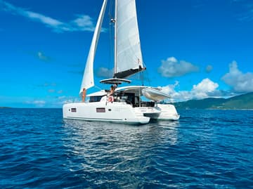 Catamaran Wanderlust available for yacht charter in BVI | Yacht4Less