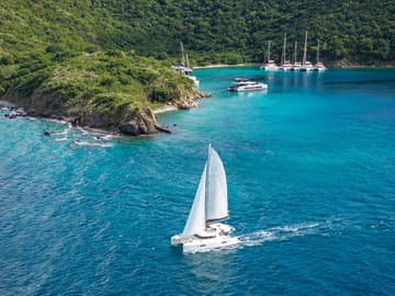 Best Price for a Catamaran Arctic Fantasy II rental in BVI | Yacht4Less