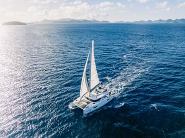 Best Price for a Catamaran Gelos rental in BVI | Yacht4Less