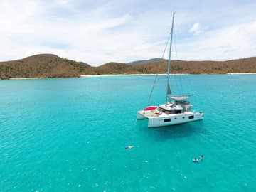 Best Price for a Catamaran Luna rental in BVI | Yacht4Less