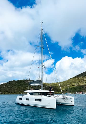 Best Price for a Catamaran Clearlake III rental in BVI | Yacht4Less