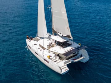 Best Price for a Catamaran Rope The Wind rental in BVI | Yacht4Less