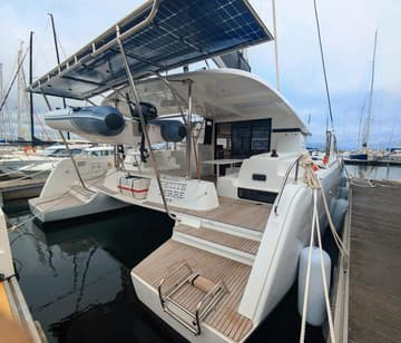 Catamaran Petit Terre available for yacht charter in Caribbean | Yacht4Less