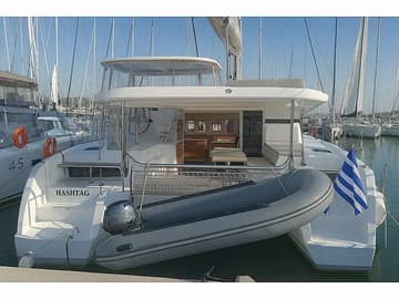 Catamaran Hashtag charter rental in Greece | Yacht4Less