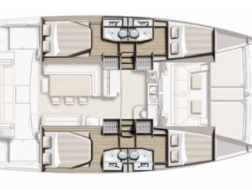 Best Price for a Catamaran Ocean Oasis rental in Croatia | Yacht4Less