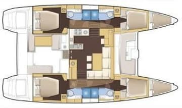 Best Price for a Catamaran Altair rental in Greece | Yacht4Less