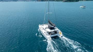 Catamaran Blue Dream 48 available for yacht charter in Turkey | Yacht4Less