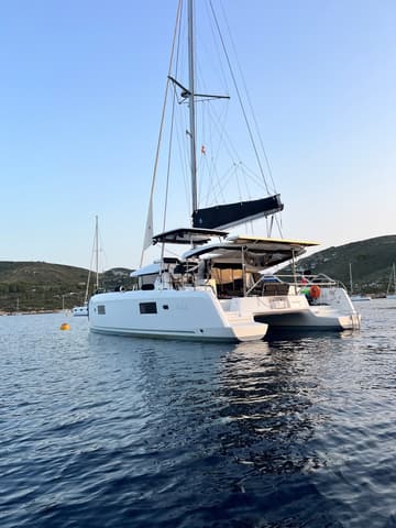 Best Price for a Catamaran White Chadal rental in France | Yacht4Less