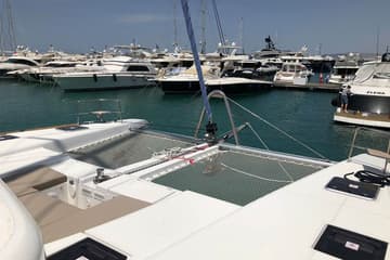 Catamaran Smajla 2 Sweden available for yacht charter in Greece | Yacht4Less