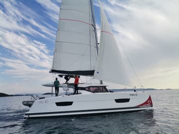 Catamaran Sailor Venus charter rental in Croatia | Yacht4Less