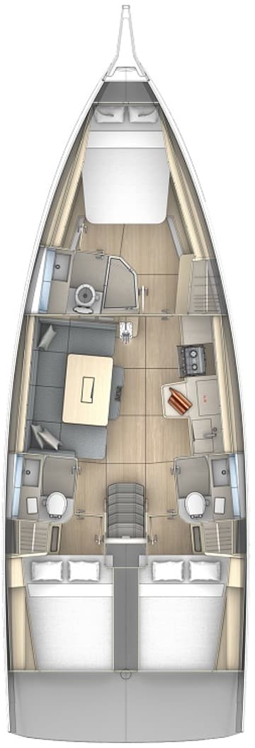 Best Price for a Sailboat Luka rental in Turkey | Yacht4Less