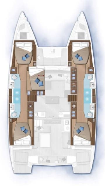 Best Price for a Catamaran Nauti Cat rental in Montenegro | Yacht4Less