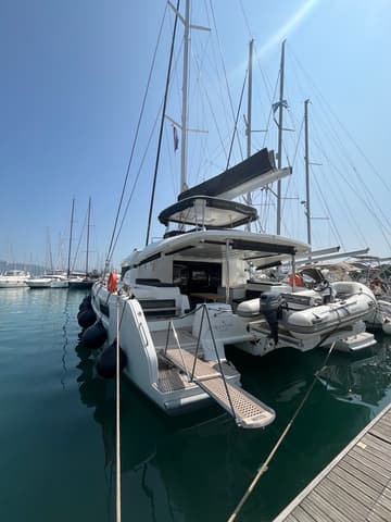 Catamaran Aqua Star available for yacht charter in Greece | Yacht4Less