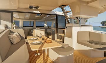 Catamaran Keep It Movin' available for yacht charter in BVI | Yacht4Less