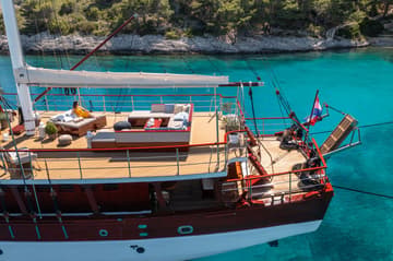 Gulet Romanca available for yacht charter in Croatia | Yacht4Less