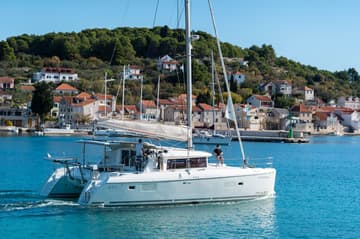 Catamaran Patch Work available for yacht charter in Croatia | Yacht4Less