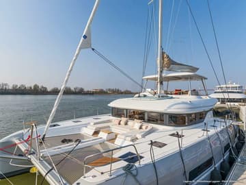 Catamaran Smiley available for yacht charter in Caribbean | Yacht4Less
