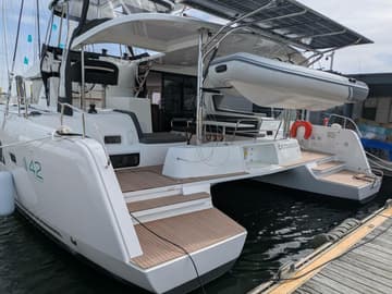 Best Price for a Catamaran Zannannan rental in Seychelles | Yacht4Less