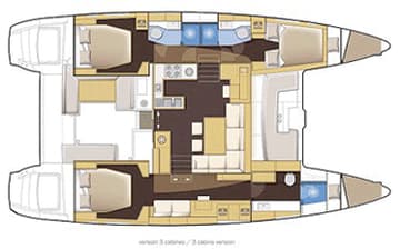 Best Price for a Catamaran Luna Mia rental in BVI | Yacht4Less