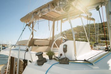 Catamaran Pinnacle Cat available for yacht charter in BVI | Yacht4Less