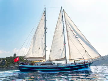 Gulet Perla Del Mar II available for yacht charter in Turkey | Yacht4Less