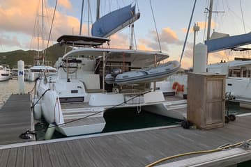 Best Price for a Catamaran Hulk rental in BVI | Yacht4Less