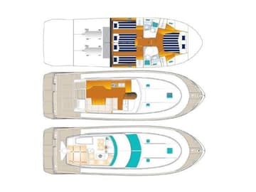 Motorboat Ardea available for yacht charter in Croatia | Yacht4Less