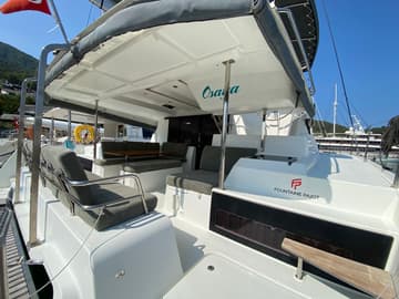 Best Price for a Catamaran Osaya rental in Turkey | Yacht4Less