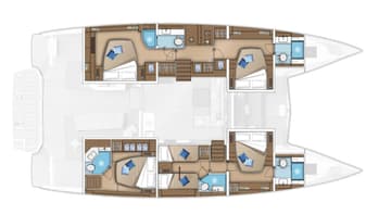 Best Price for a Catamaran Enki rental in Turkey | Yacht4Less