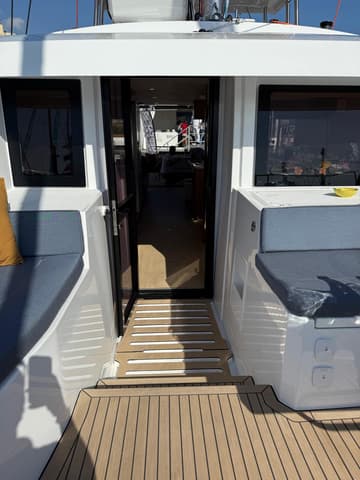 Catamaran Lady M available for yacht charter in Italy | Yacht4Less