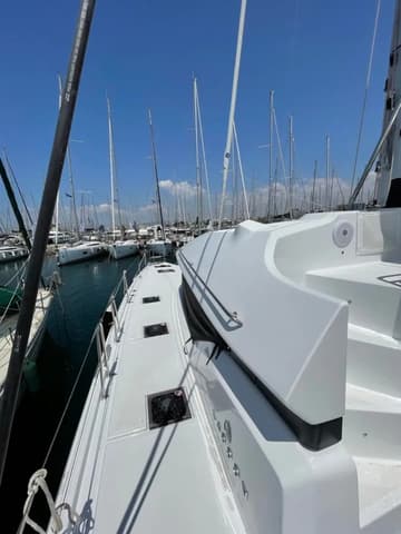 Catamaran Silhouette available for yacht charter in Greece | Yacht4Less