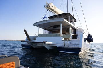 Catamaran New Horizons 4 available for yacht charter in Greece | Yacht4Less