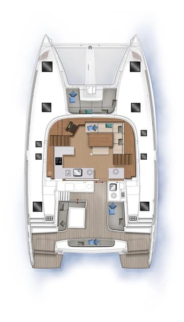 Best Price for a Catamaran Back to the Future rental in Turkey | Yacht4Less