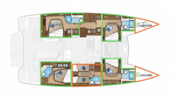Catamaran Adriatic Pearl available for yacht charter in Croatia | Yacht4Less