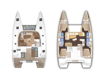 Best Price for a Catamaran Fantasea rental in Greece | Yacht4Less
