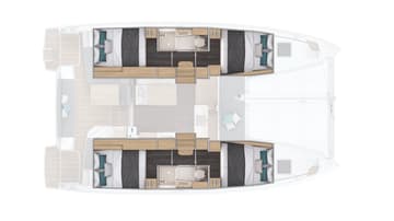 Best Price for a Catamaran Blue Horizon rental in Croatia | Yacht4Less